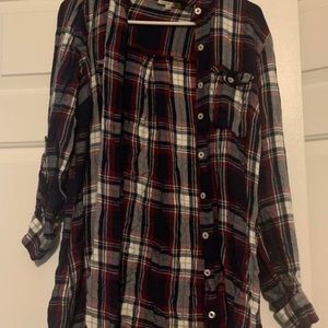 Plaid mini dress